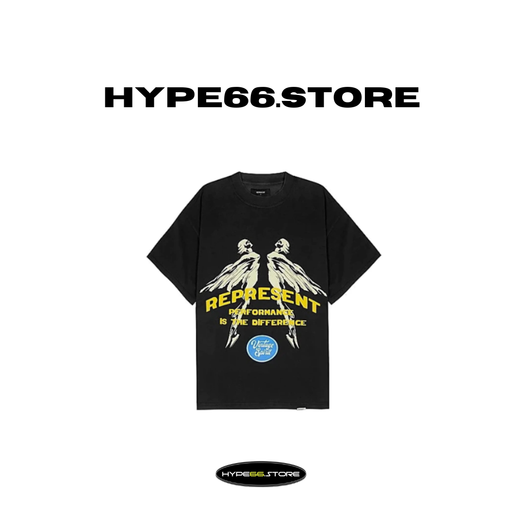 Represent Vintage Spirit Tee Vintage Black