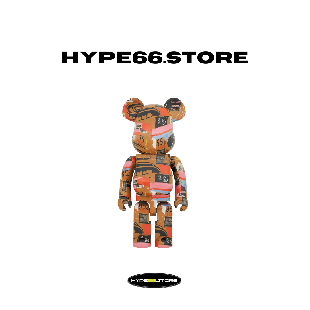 BearBrick Andy Warhol x Jean Michel Basquiat
