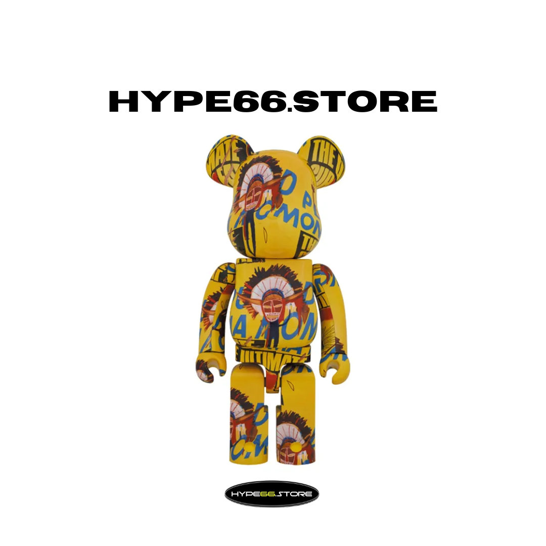 BearBrick Andy Warhol x Jean Michel Basquiat