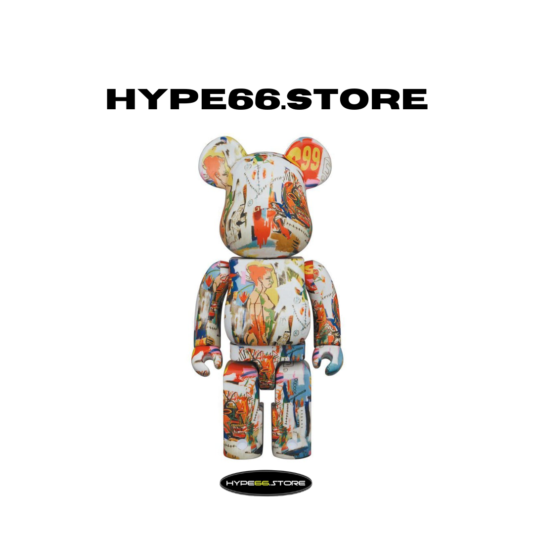 BearBrick Andy Warhol x Jean Michel Basquiat