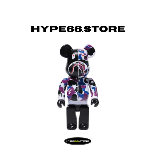 BearBrick Bape(R) Shark Camo HK