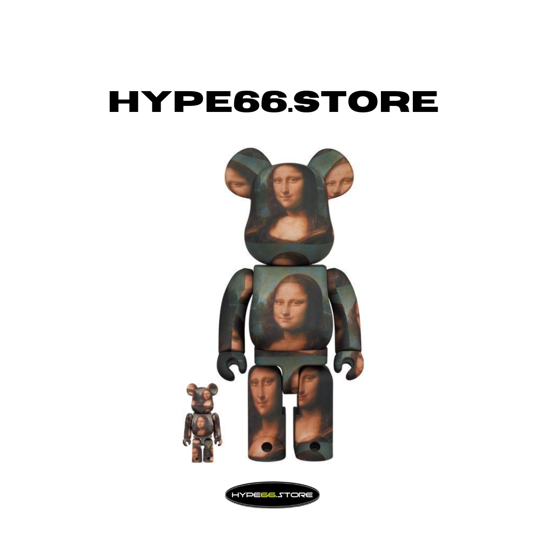 BearBrick Leonard de Vinci la Joconde Monalisa